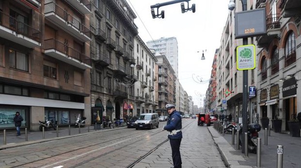 Milano: sospesa la Ztl compresa nella Cerchia dei Bastioni