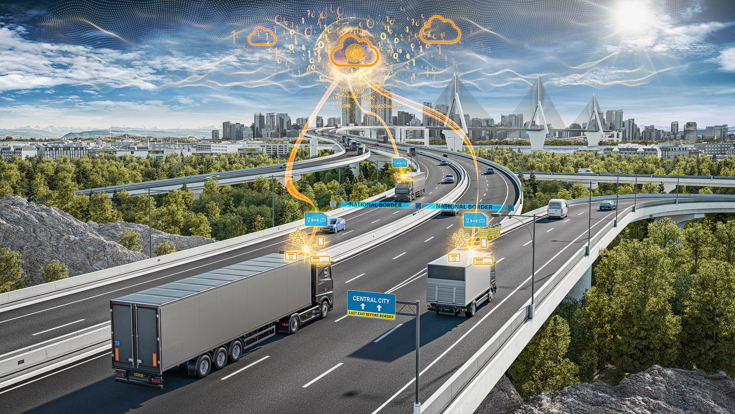 Pagare il pedaggio con il tachigrafo: il nuovo accordo Continental-Axxès agevola gli autotrasportatori