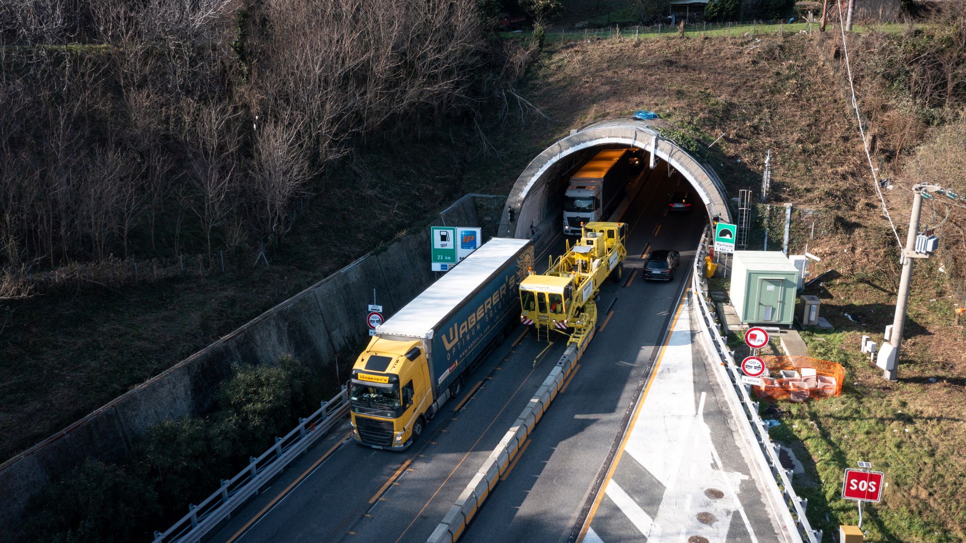 Viabilità più fluida in caso di cantieri con la soluzione tecnologica Road Zipper System