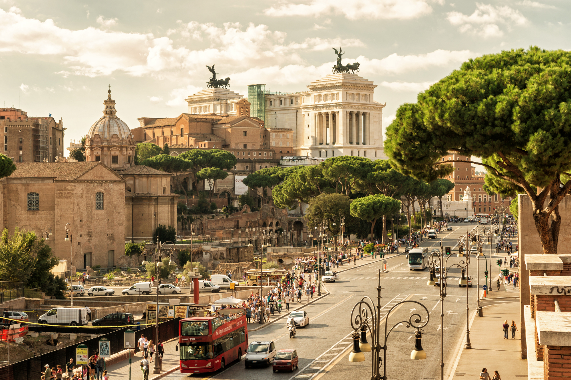 Roma, lavori metro C a piazza Venezia: da sabato 21 ottobre cambia la viabilità