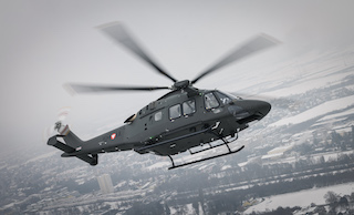Leonardo: l’Austria ordina altri 18 elicotteri AW169M LUH