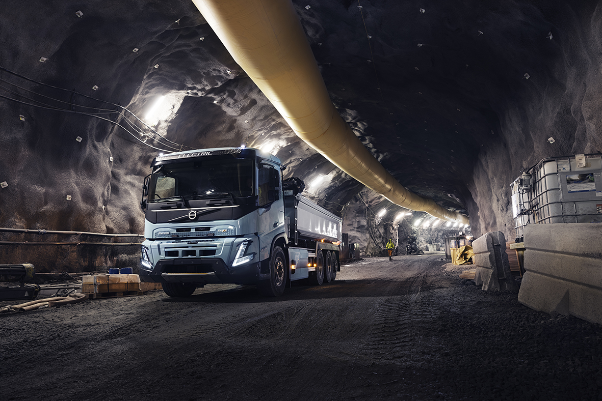 Camion elettrici nelle miniere: accordo tra Volvo e Boliden