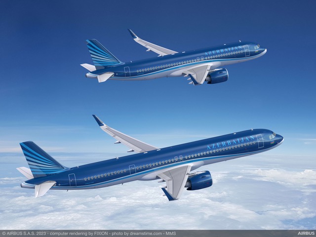 12 aeromobili della Famiglia A320neo per Azerbaijan Airlines