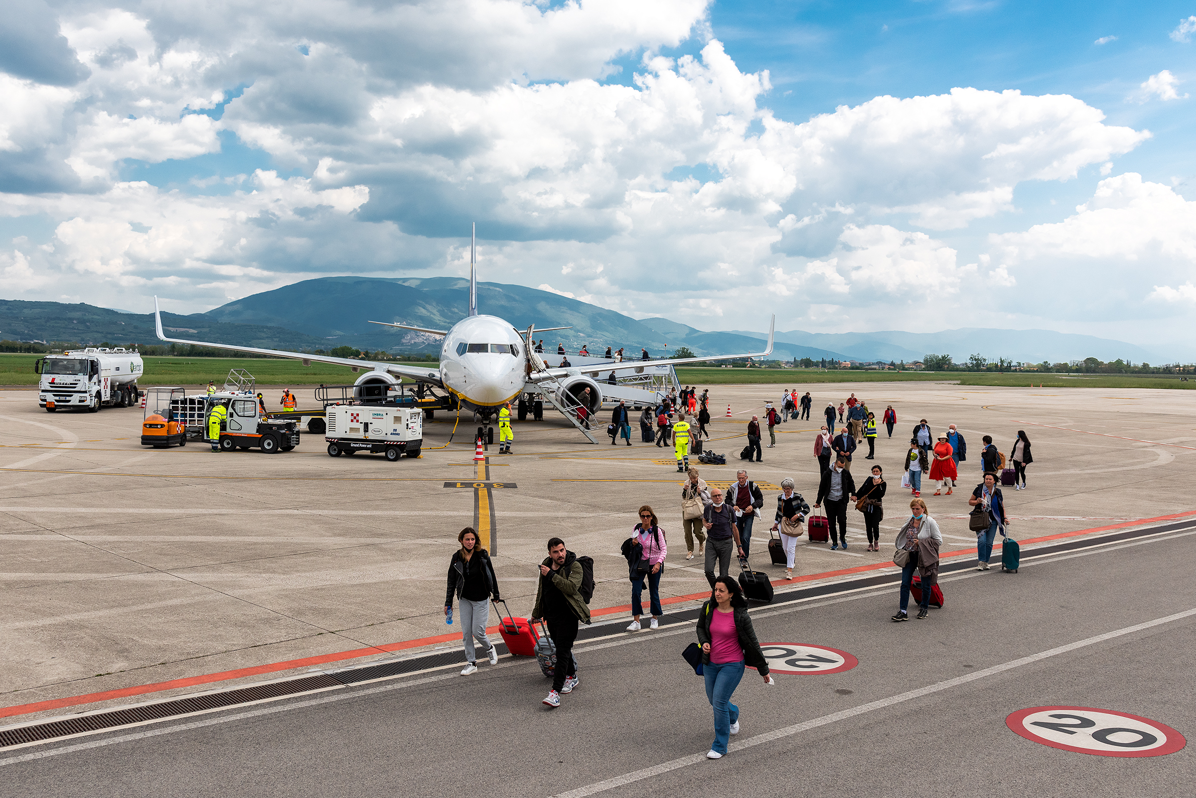 Aeroporto San Francesco d’Assisi: nuovo record passeggeri