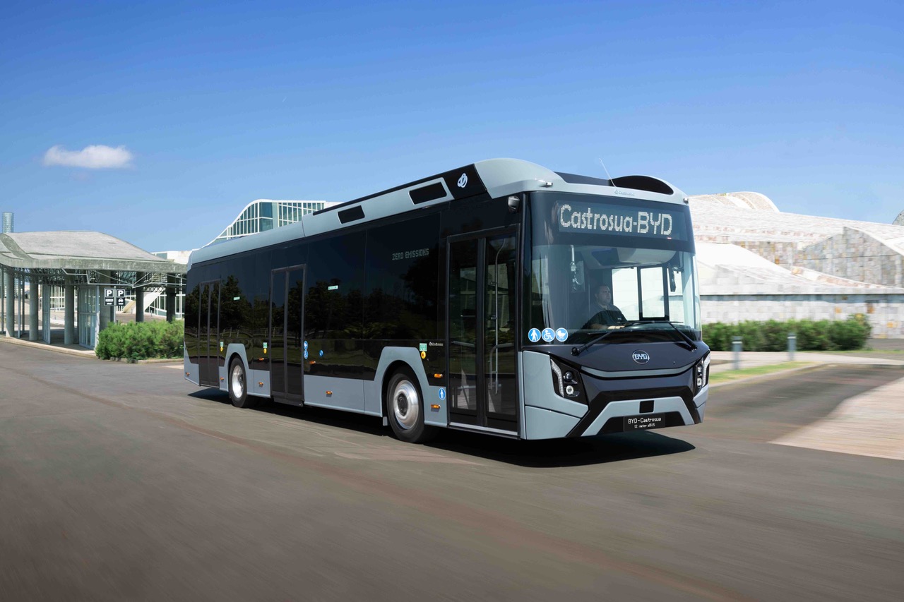 BYD e Castrosua presentano il primo autobus elettrico a zero emissioni
