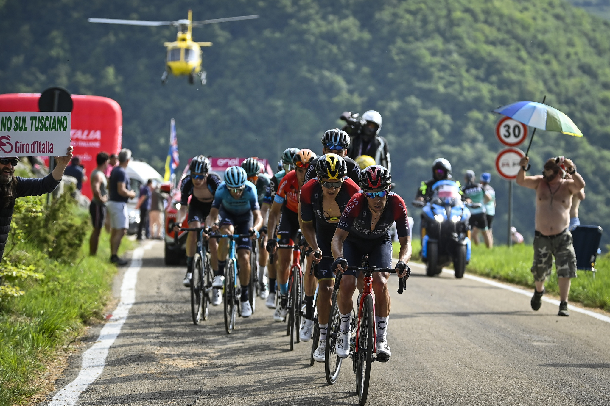 Giro d’Italia. Tappa di giovedì 25. Le strade chiuse in provincia di Treviso e Belluno