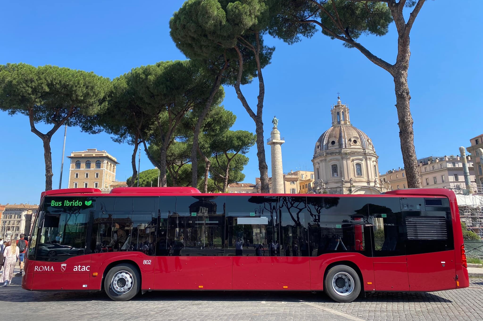 ATAC rivoluziona la flotta: entrano in servizio i nuovi bus Mild Hybrid