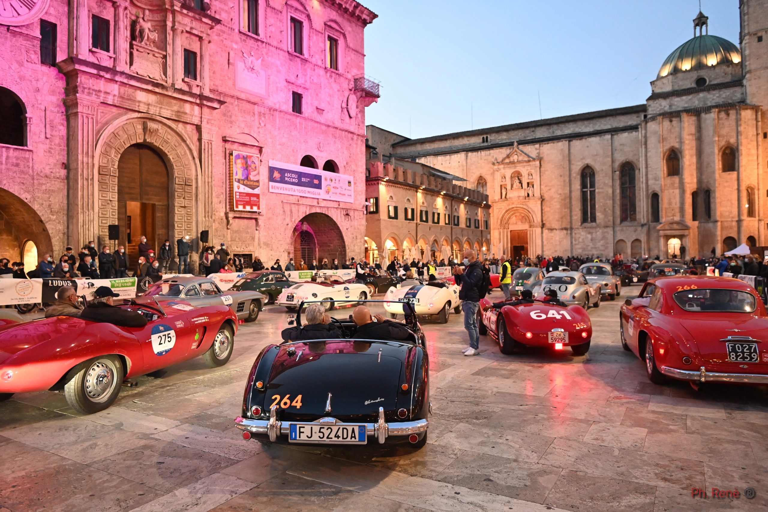 Mille Miglia. Le strade chiuse ad Ascoli Piceno il 14 giugno