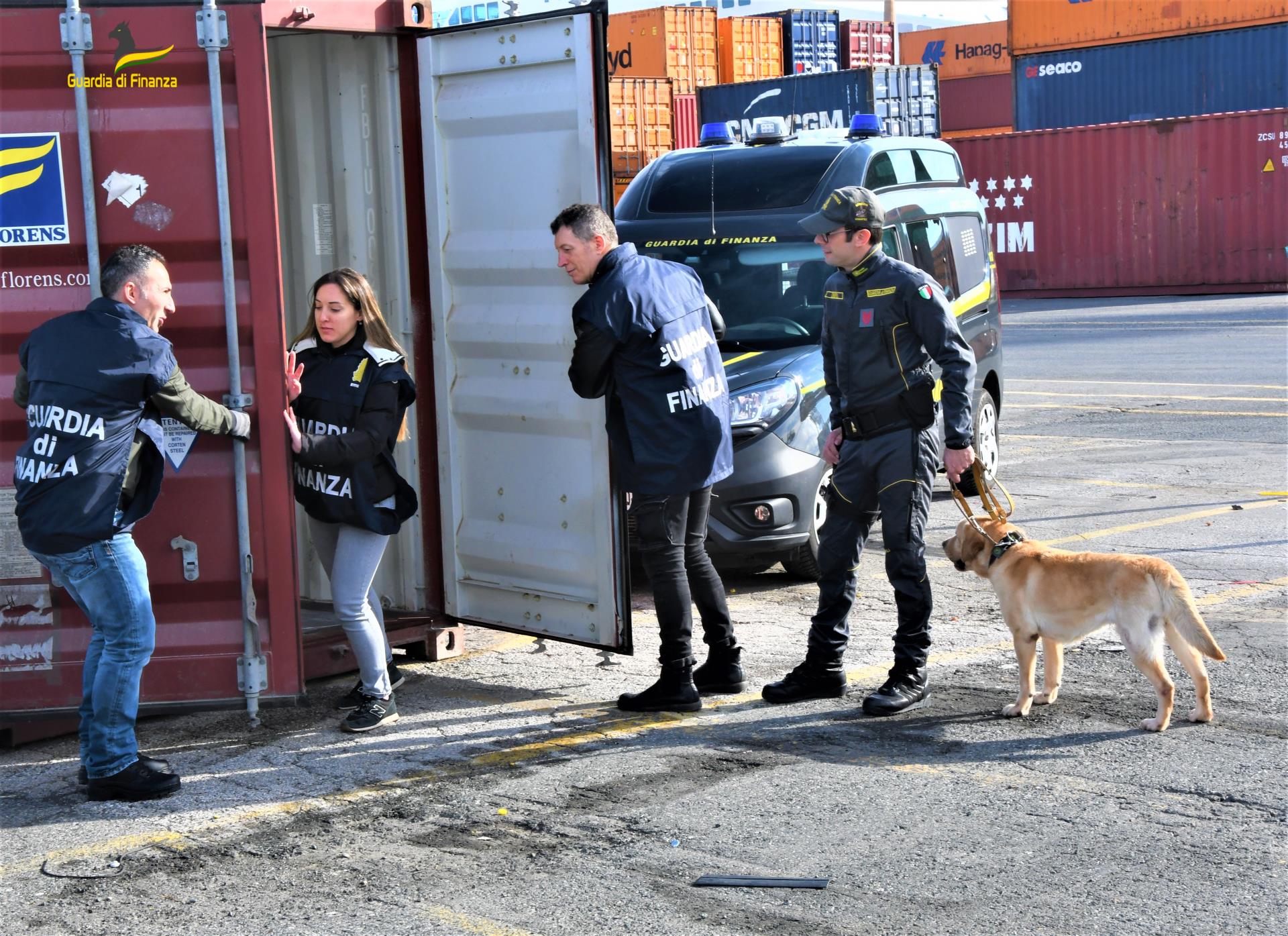 Porto di Livorno: 59 chili di cocaina pura trovati in un container