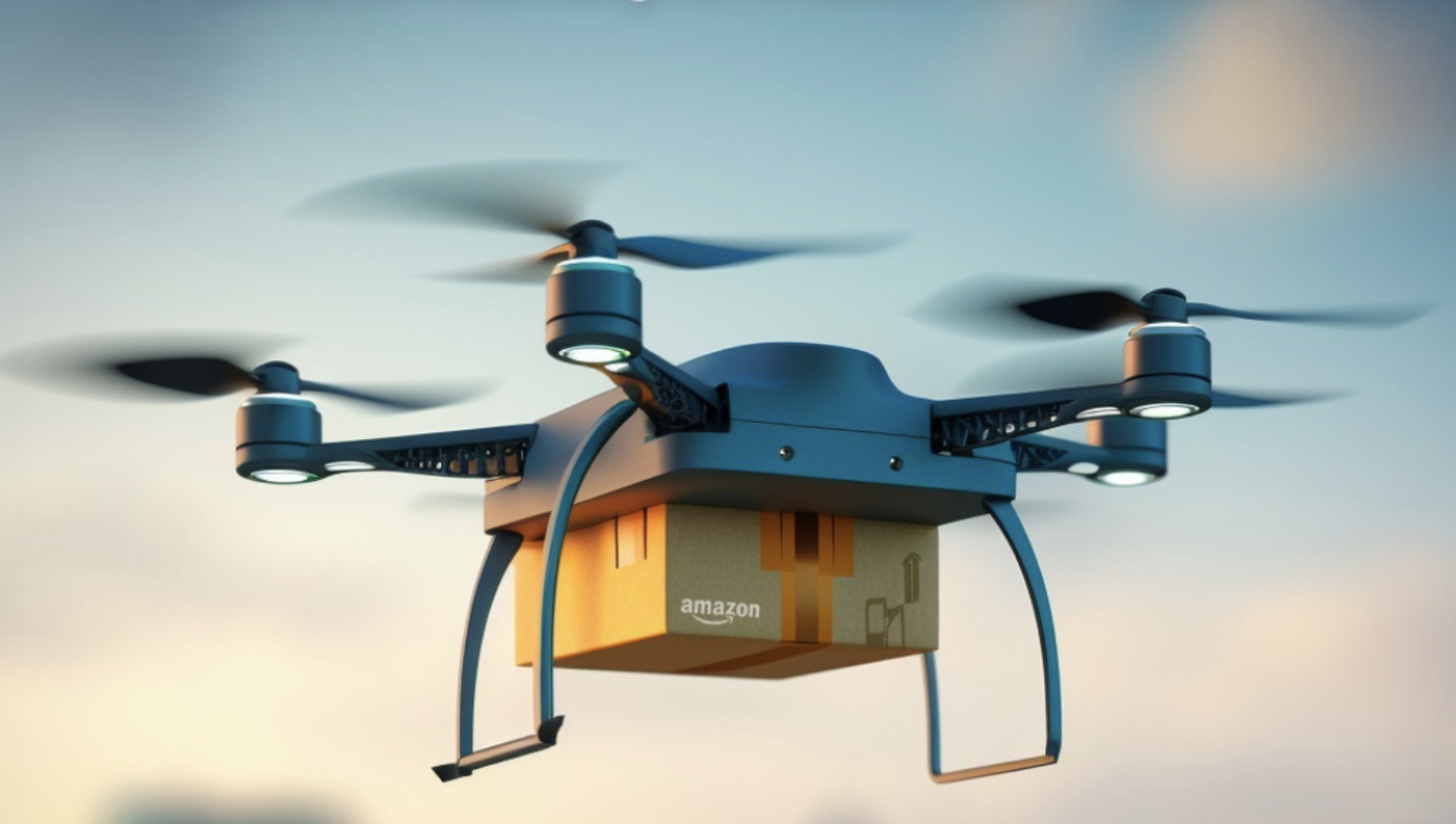 Amazon consegna a domicilio con i droni in Italia con Prime Air e Enac: mobilità aerea