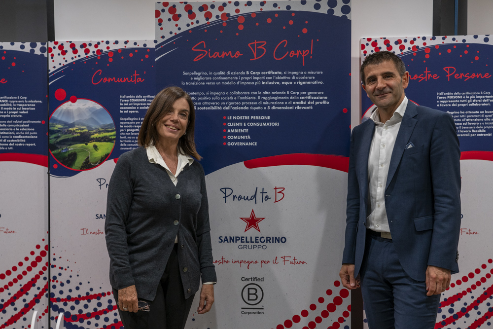 Sostenibilità: Sanpellegrino entra nella comunità B Corp