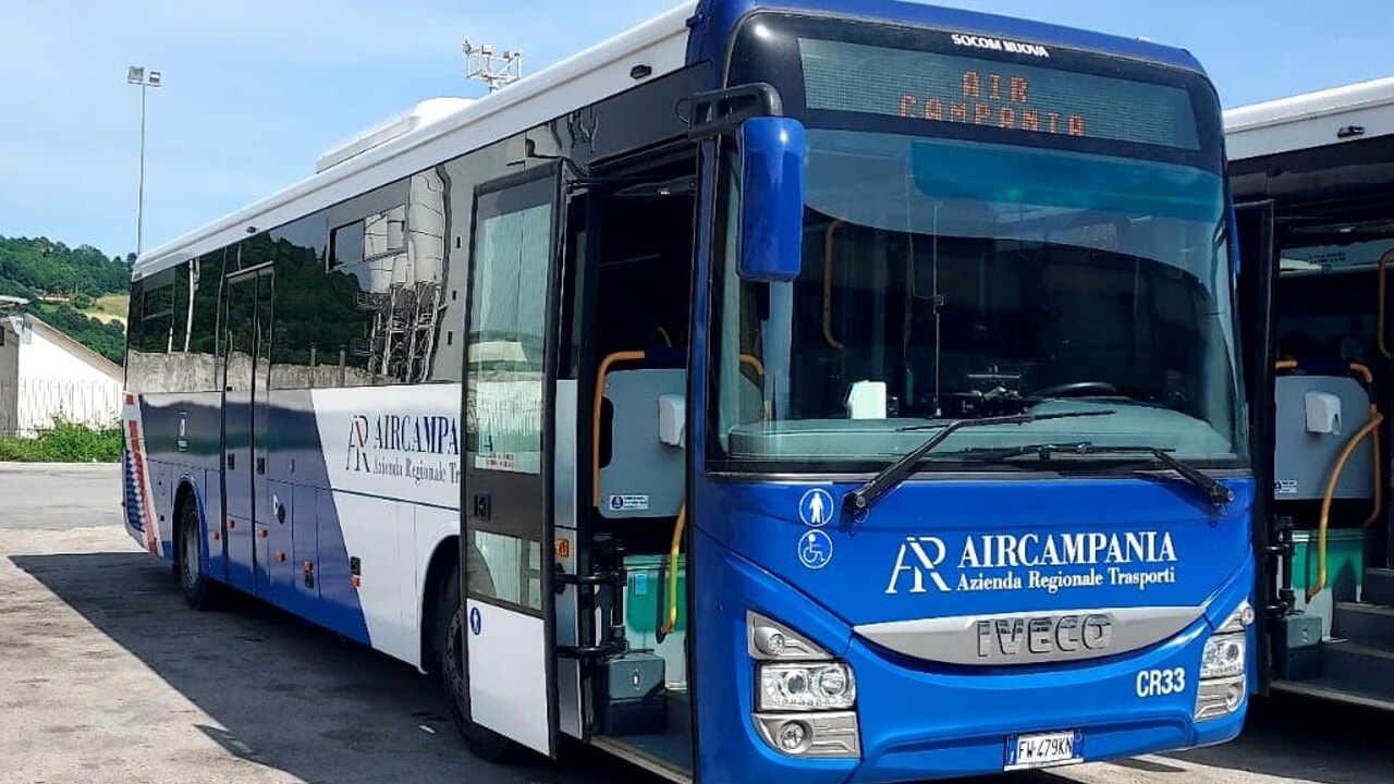 190 autobus nuovi per il trasporto pubblico in Campania