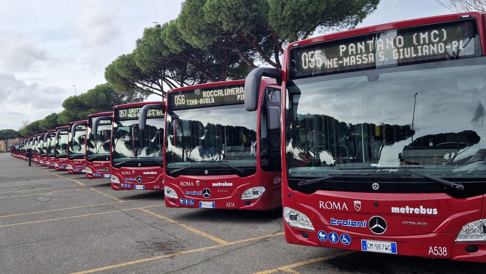Roma: presentati 40 nuovi autobus per l’area Est