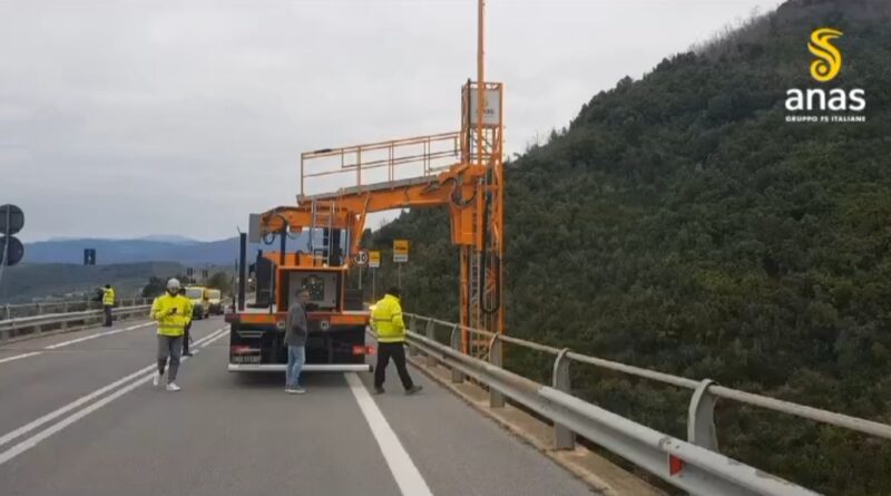 Cilento isolato: chiuso per verifiche Anas il viadotto Acquarulo tra Vallo della Lucania e Massicelle