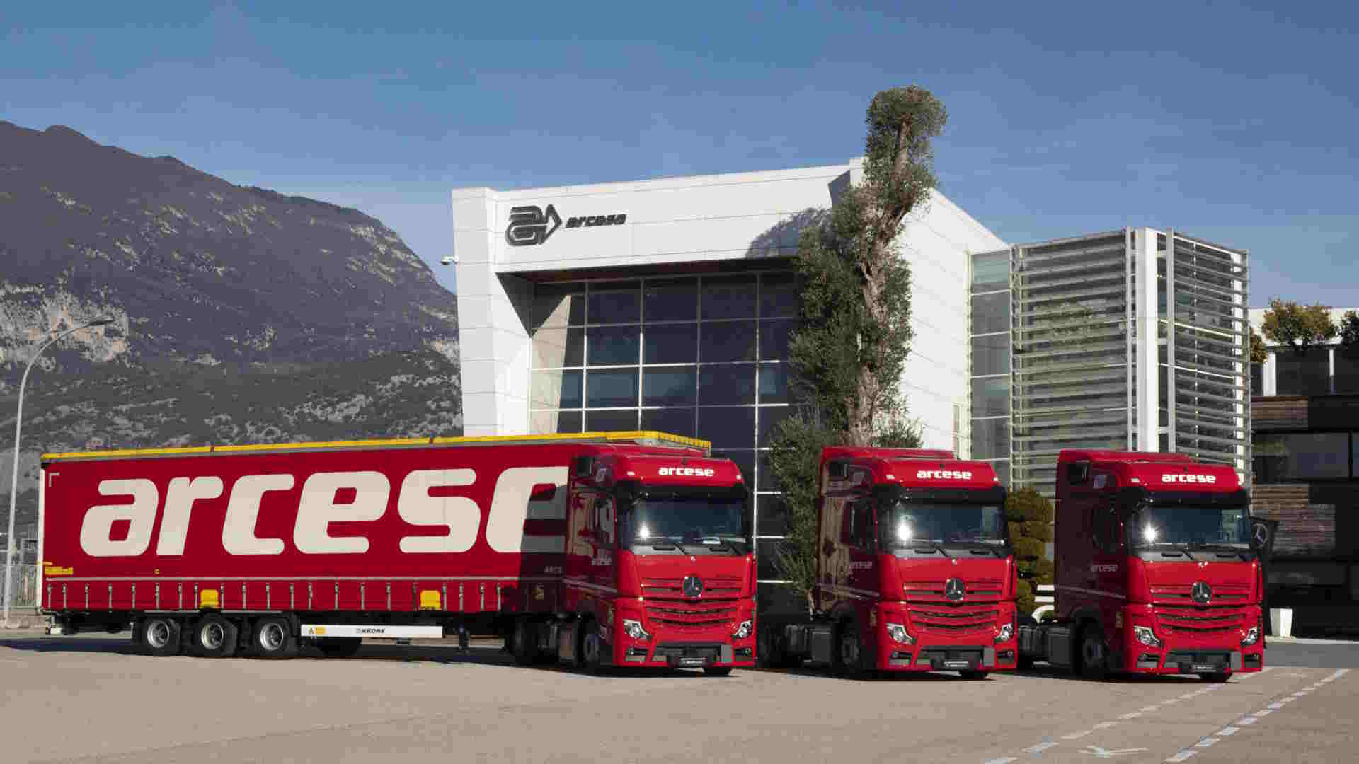 Camion elettrici: eActros 600 Mercedes-Benz entra nella flotta Arcese