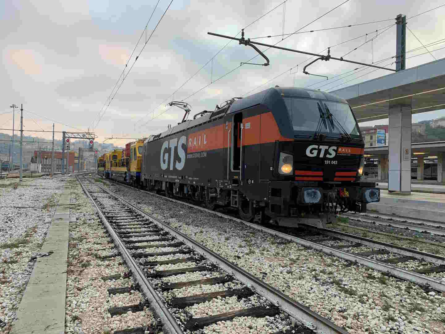 Gts lancia un nuovo servizio ferroviario merci Bari-Nola