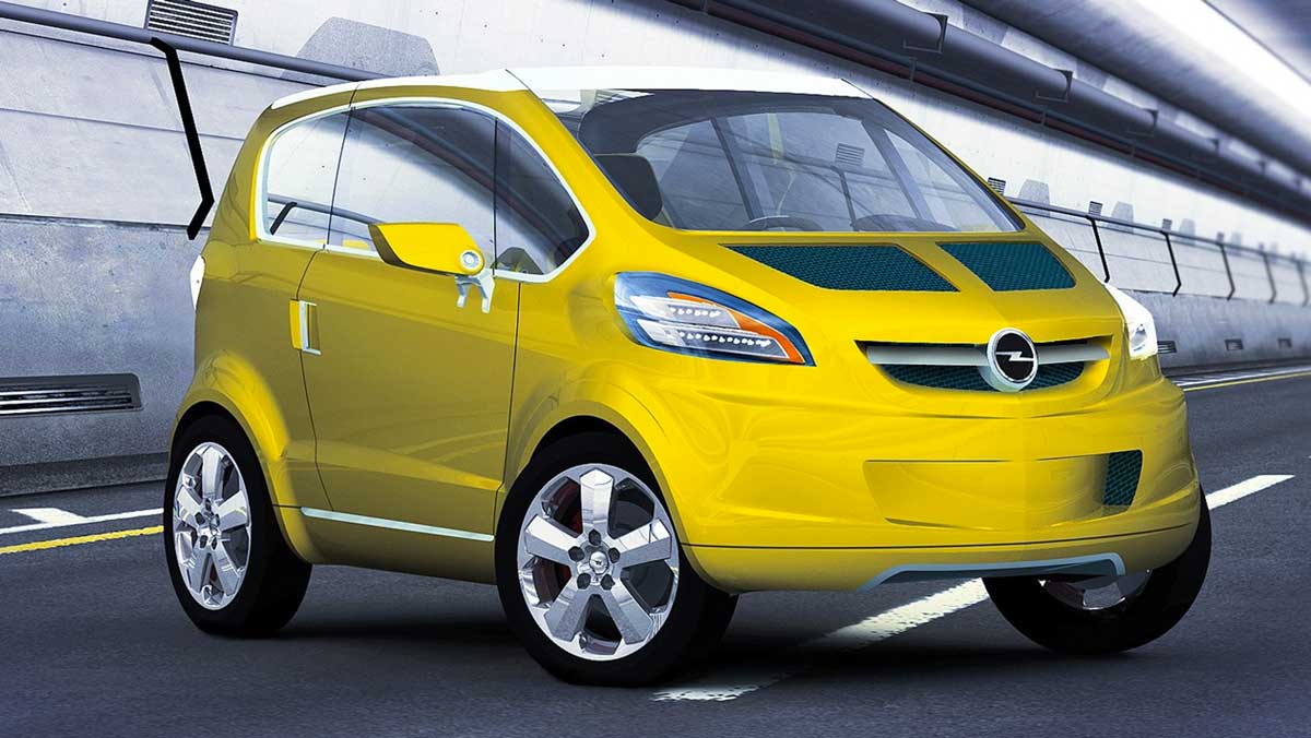 Opel TRIXX: la citycar versatile e spaziosa
