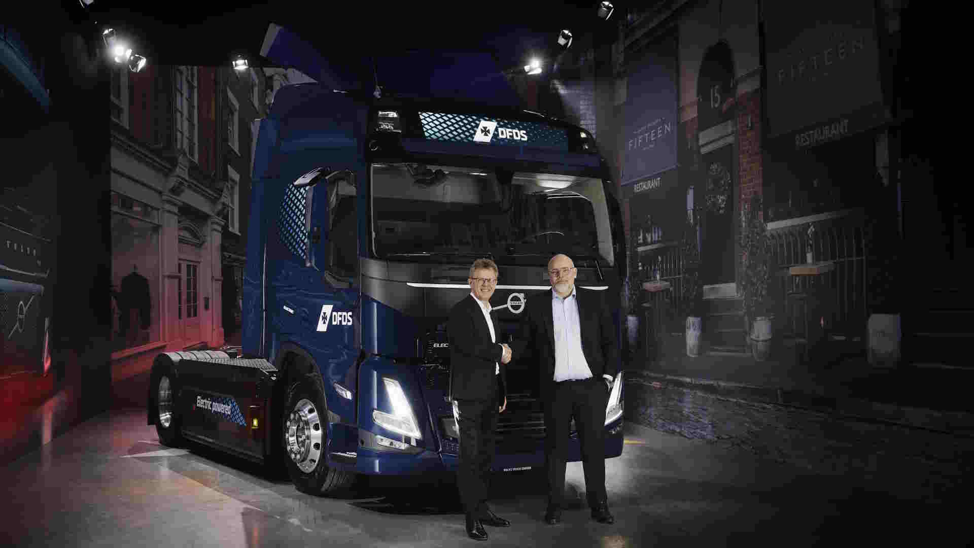 Volvo Trucks: ordine per 100 camion elettrici dalla società di logistica DFDS