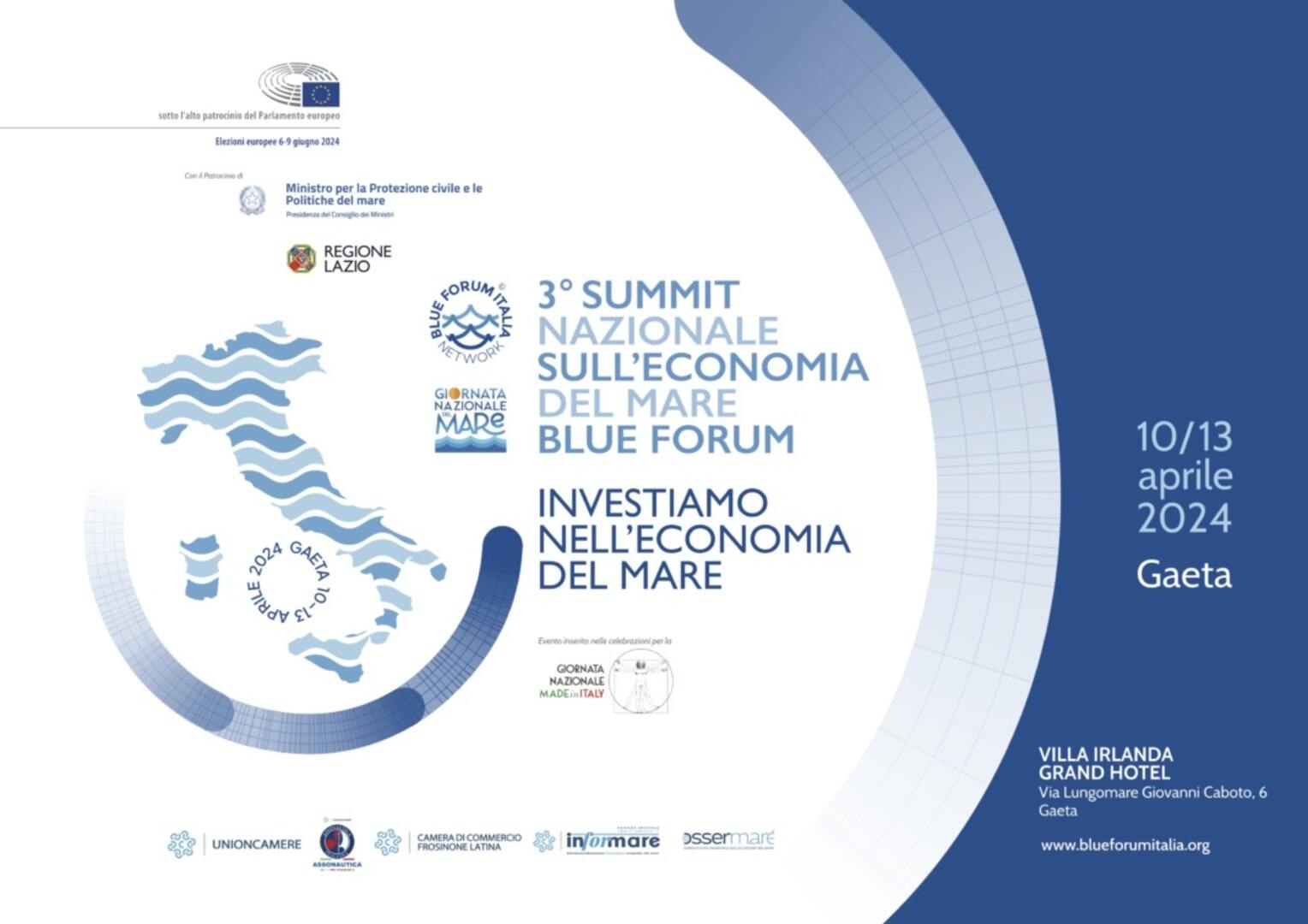 Economia del mare: al via il Blue Forum 2024