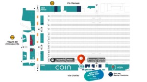 Dove si trova Aeroporti di Roma Airport in the City stazione trenni Roma Termini check-in bagagli