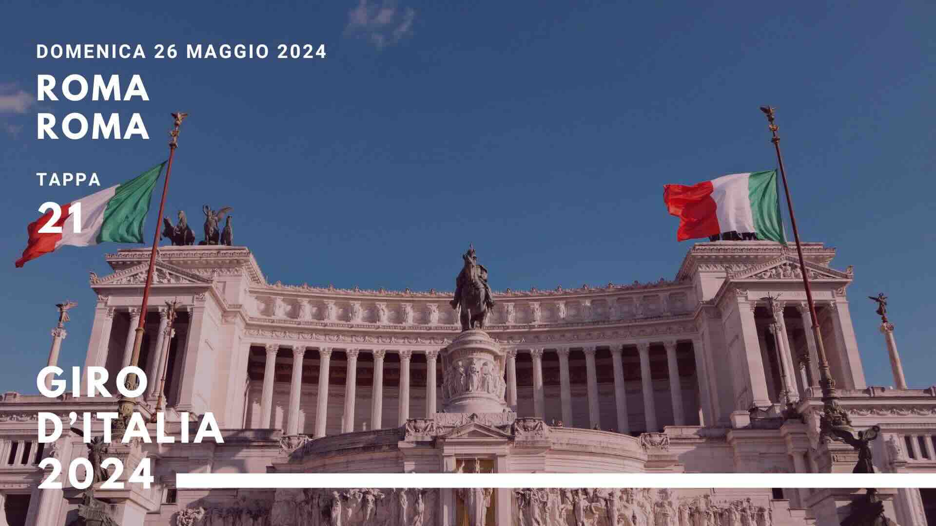 Giro d’Italia a Roma domenica 26 maggio, tappa finale: ecco le strade chiuse