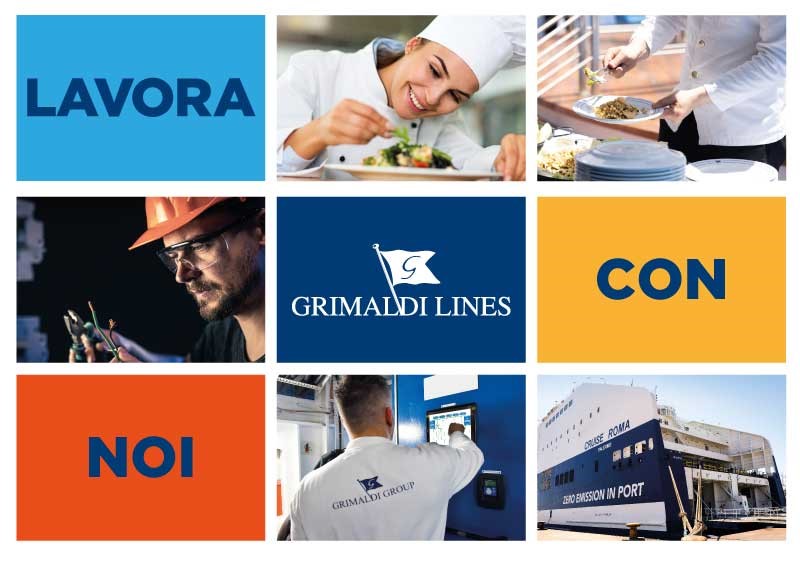 Grimaldi assume nuovo personale: ecco tutte le opportunità di lavoro a bordo