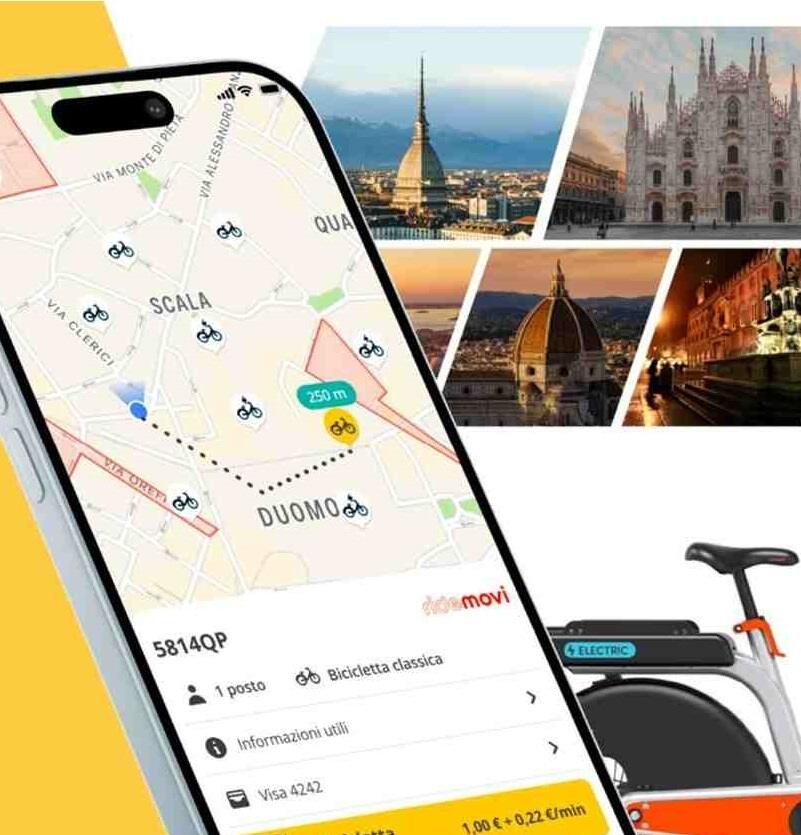 Wetaxi e micromobilità: da oggi disponibili sull’app oltre 33mila veicoli smart condivisi