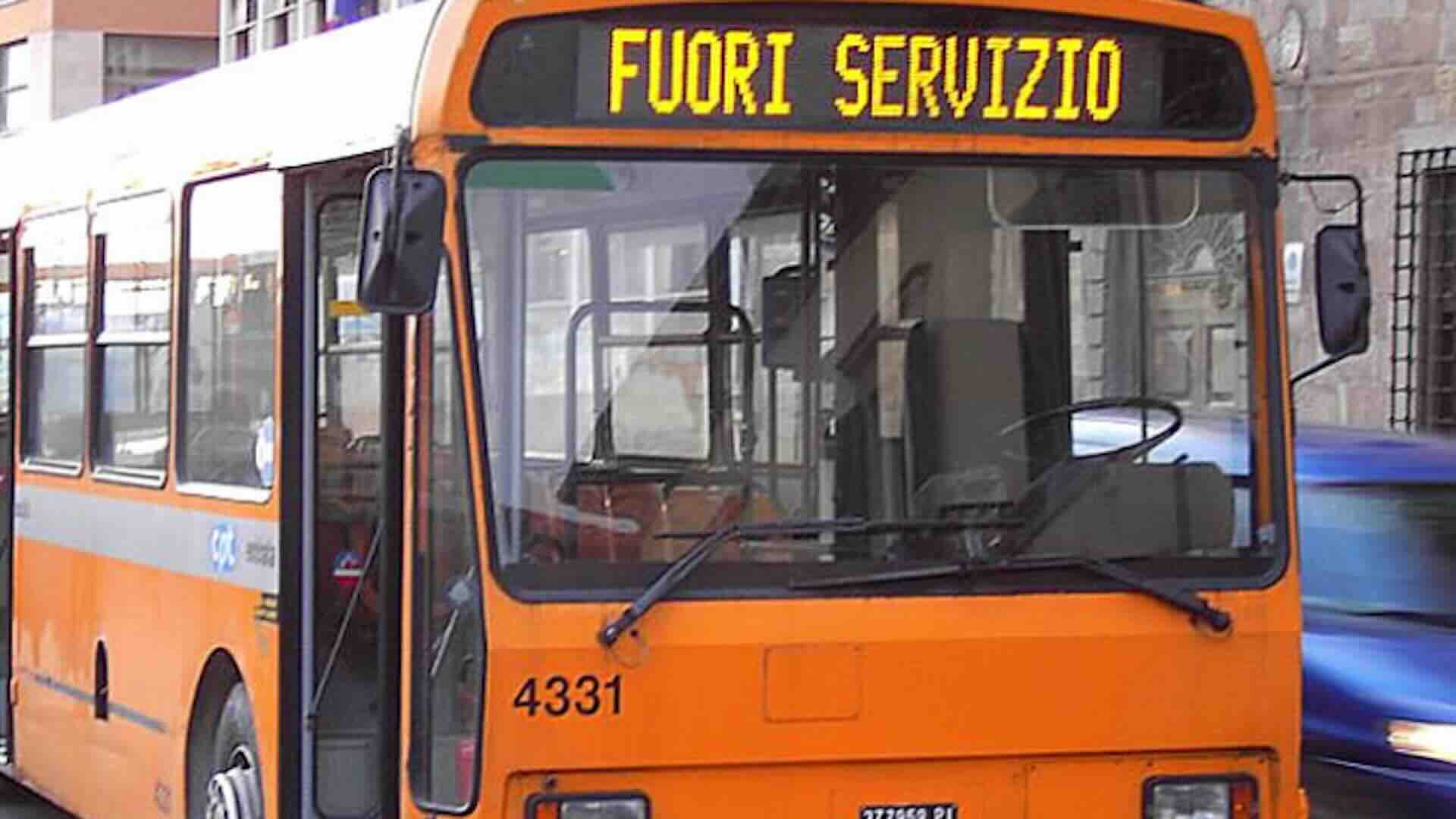 Sciopero mezzi 18 luglio, trasporto pubblico fermo per 4 ore