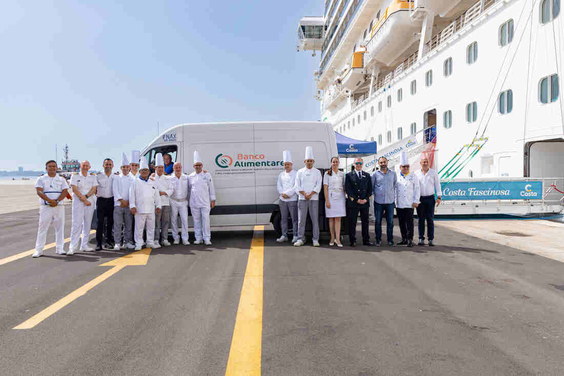 Costa Crociere dona le eccedenze alimentari a Taranto