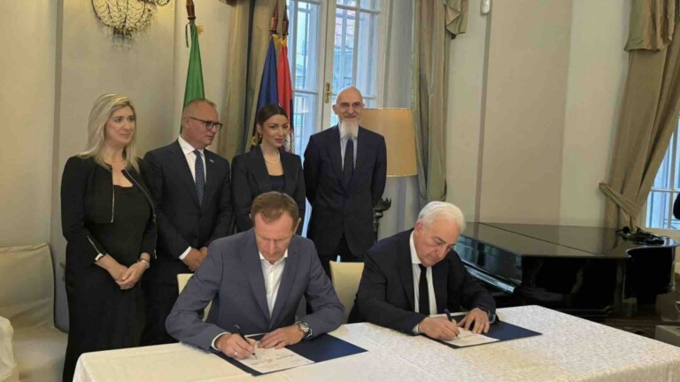 corridoio intermodale italia serbia