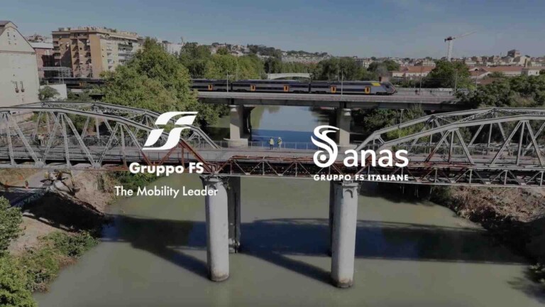 Giubileo Gruppo FS Roma riaperto il Ponte dell’Industria video