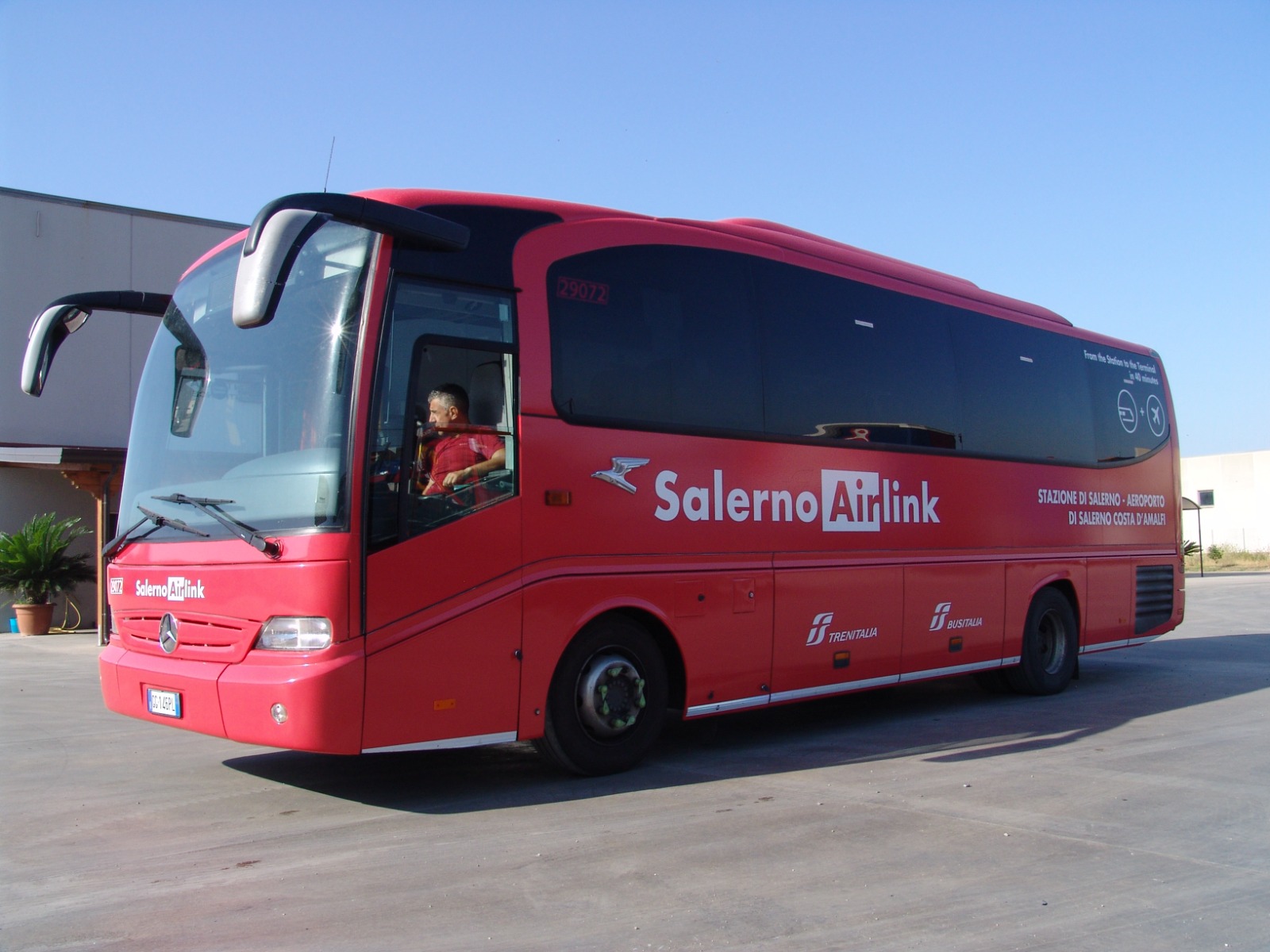 Busitalia potenzia Salerno Airlink: da aprile più corse per l’aeroporto