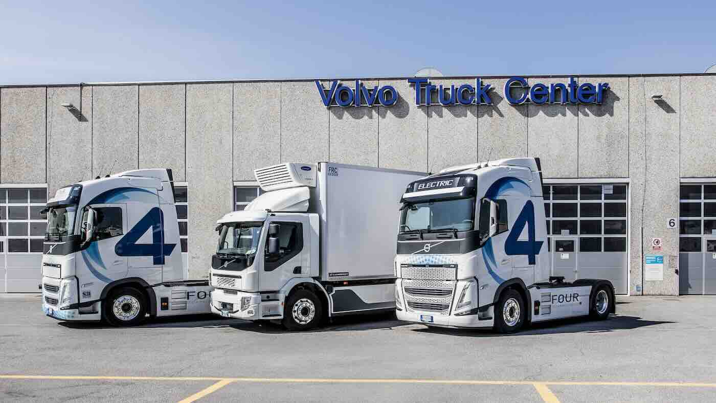 Volvo Trucks Italia e Four Sustainable Logistics: logistica e trasporti sostenibili
