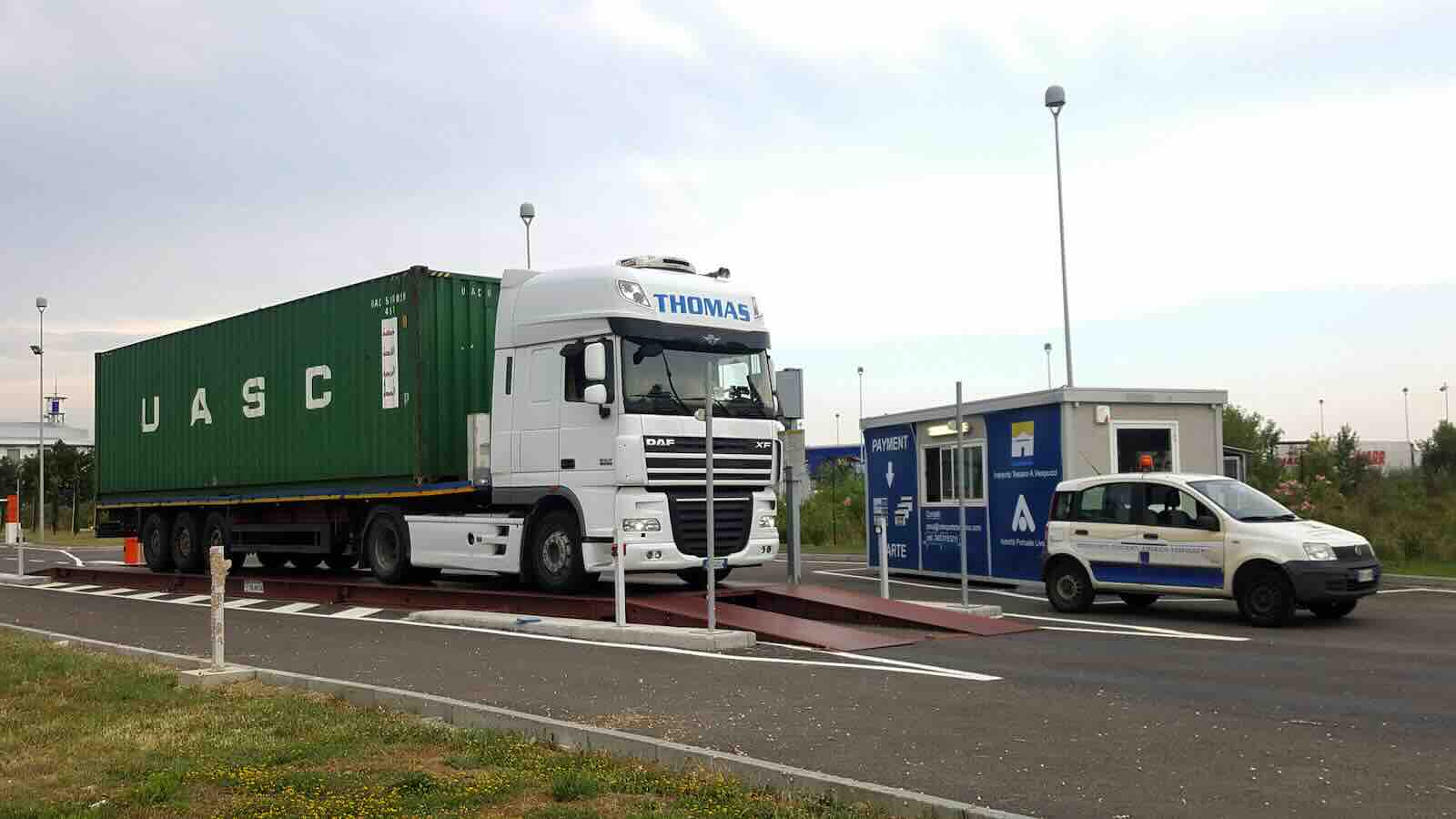 Autotrasporto: controllo peso mezzi pesanti sulle autostrade tedesche